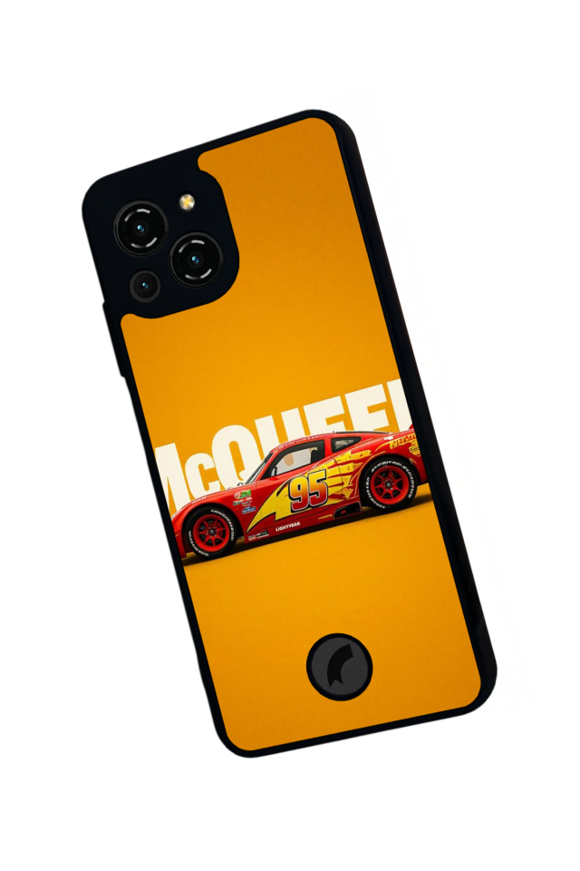 Reeder S23 Pro Max Uyumlu Simsek McQueen Tasarımlı Glossy Premium Kılıf