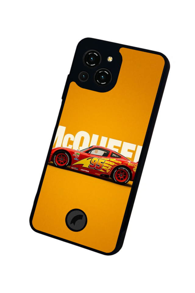 Reeder S23 Pro Max Uyumlu Simsek McQueen Tasarımlı Glossy Premium Kılıf