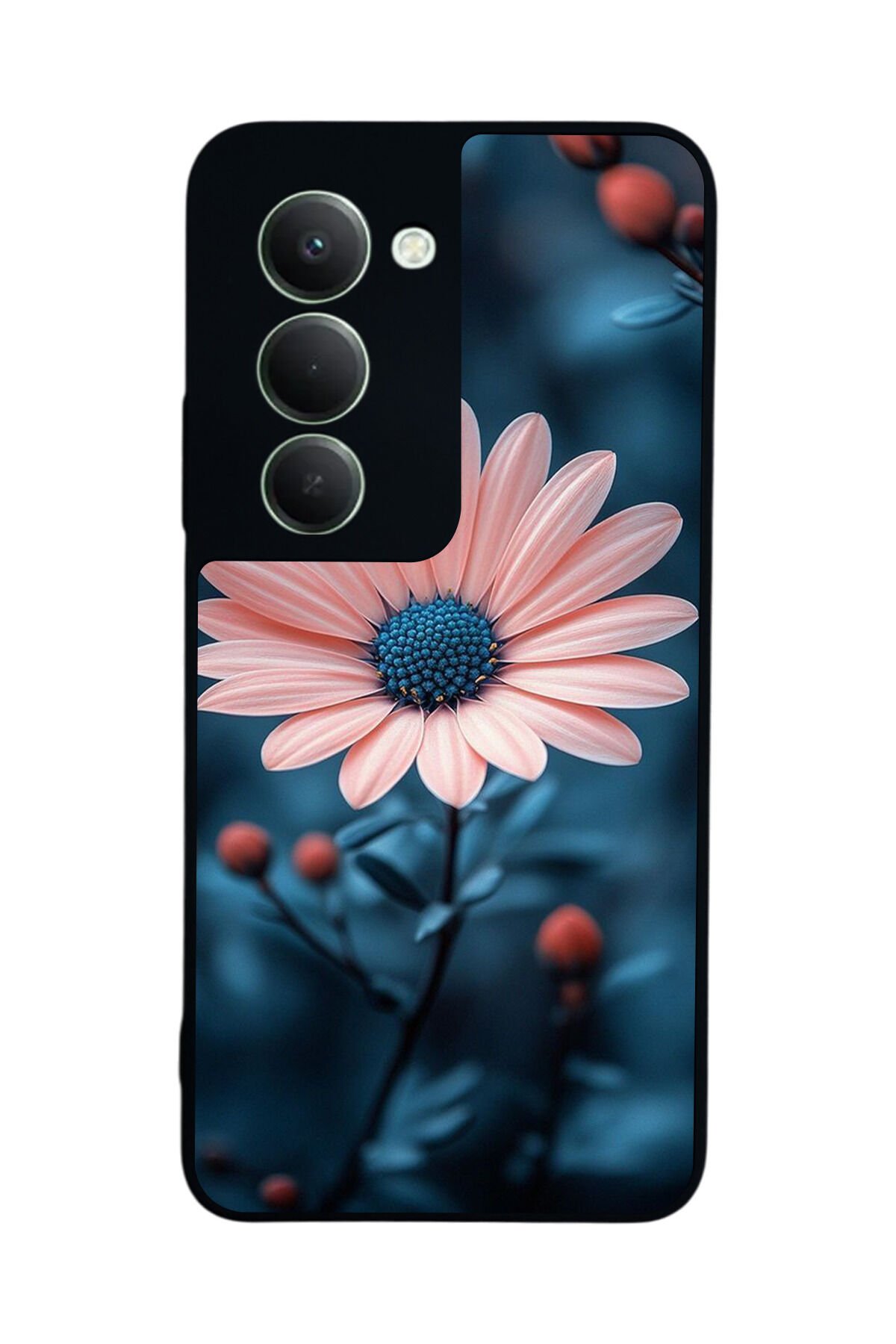Xiaomi Redmi 15 5G Uyumlu Cicek Tasarımlı Glossy Premium Kılıf
