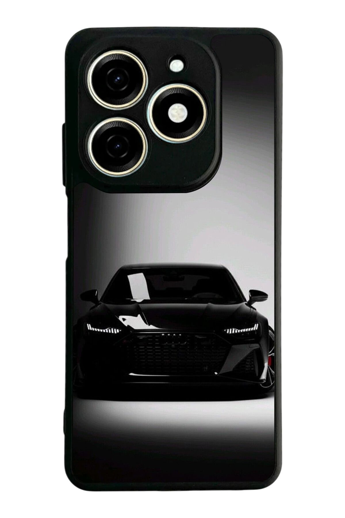 Tecno Spark 20/20C Uyumlu Audi Tasarımlı Glossy Premium Kılıf