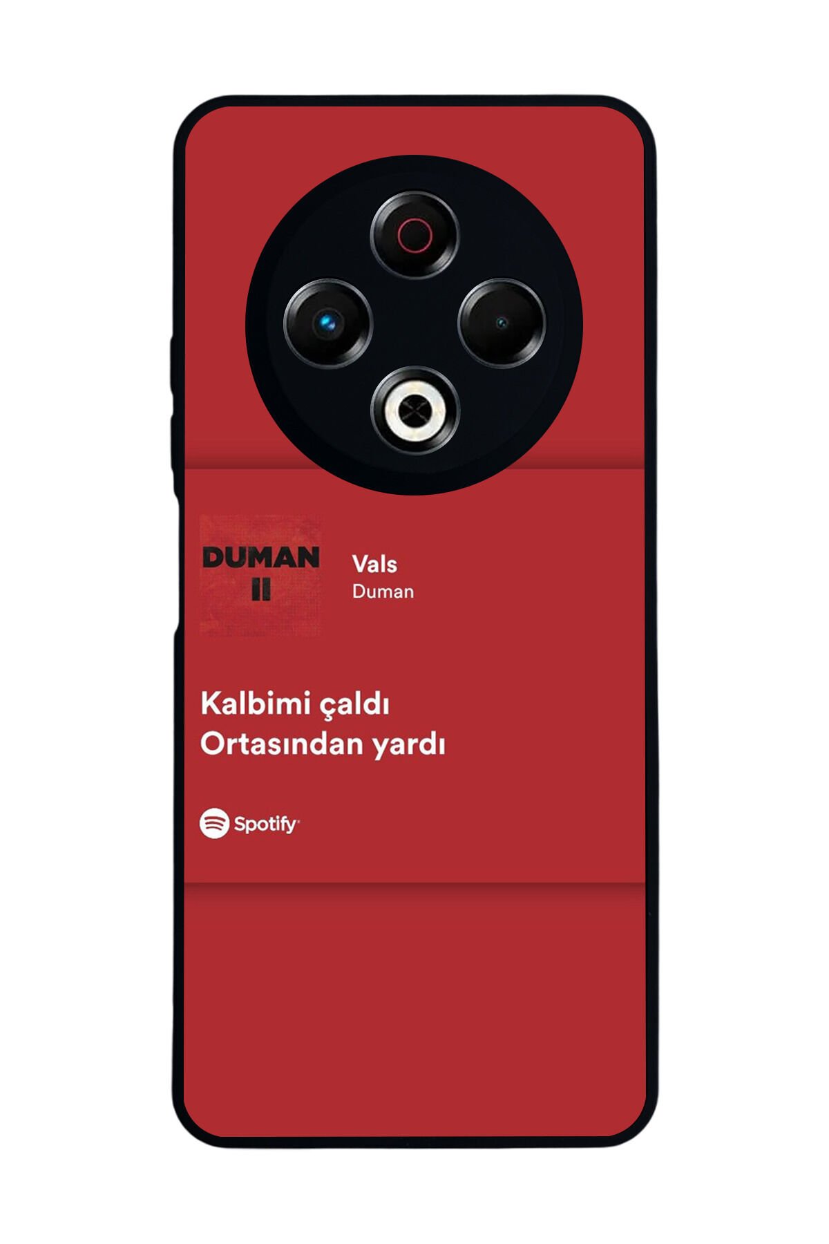 Tecno Spark 30 Uyumlu Sarki Sozleri Tasarımlı Glossy Premium Kılıf