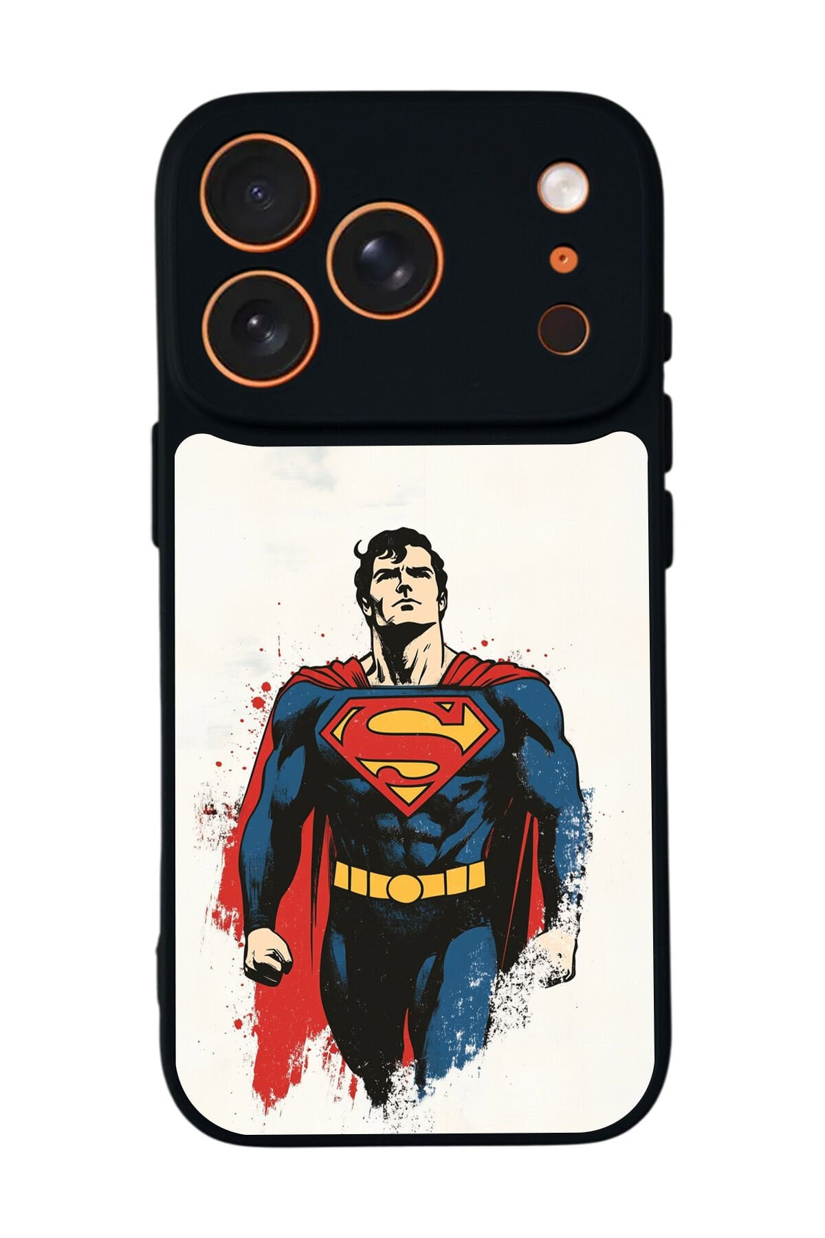 iPhone 17 Pro Max Uyumlu Superman Tasarımlı Glossy Premium Kılıf