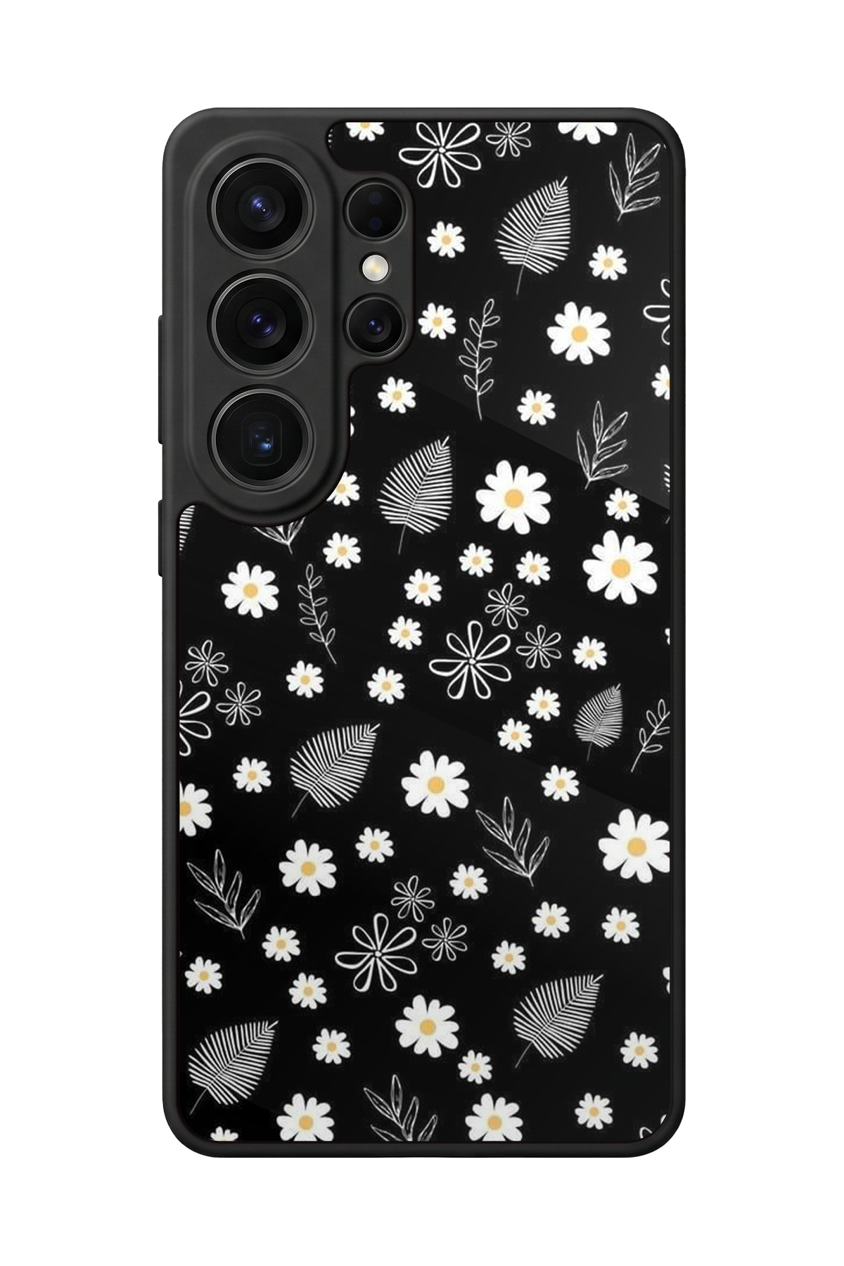 Samsung Galaxy S26 Ultra Uyumlu Floral Tasarımlı Glossy Premium Kılıf