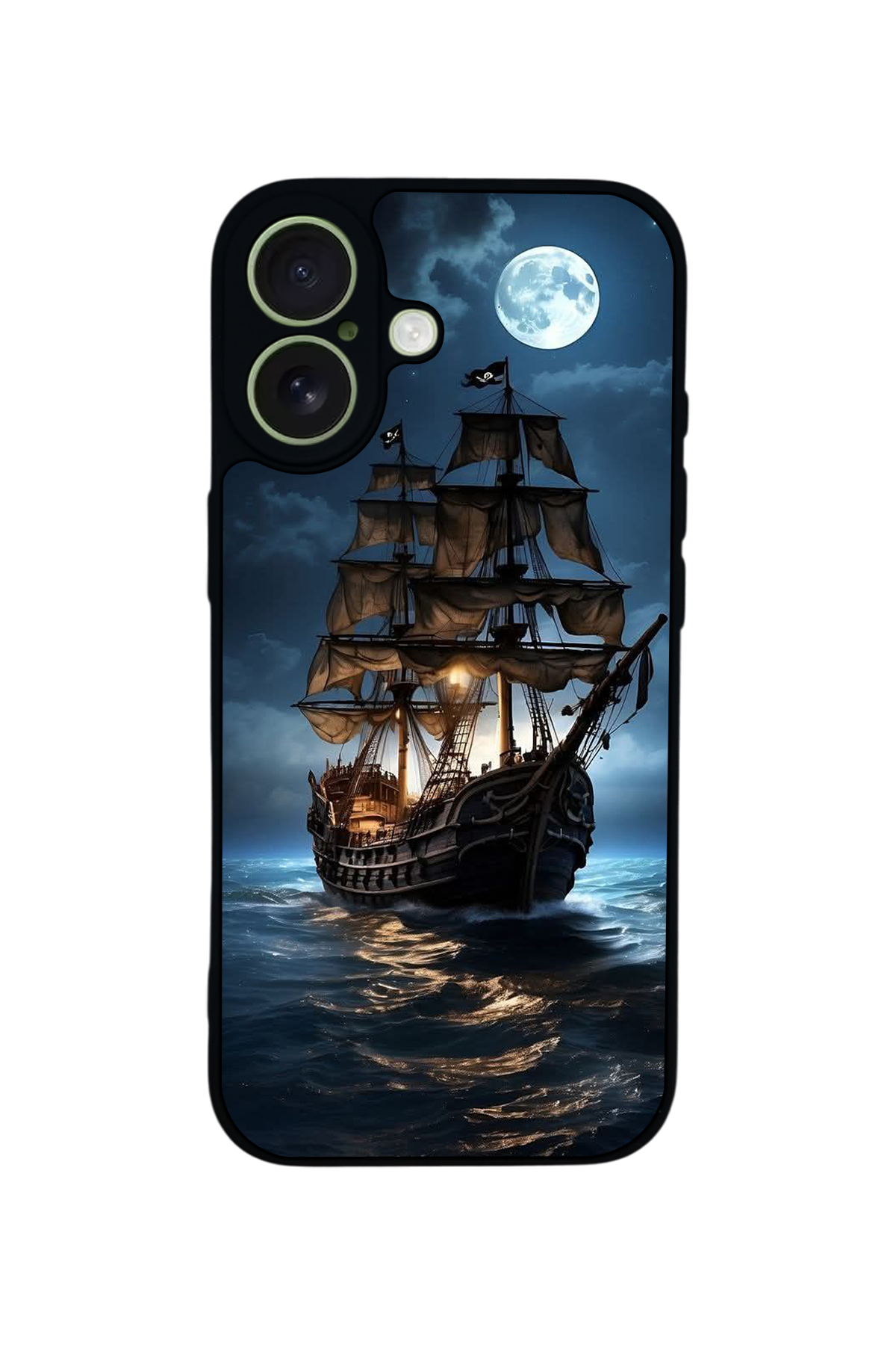 iPhone 17 Uyumlu Korsan Tasarımlı Glossy Premium Kılıf