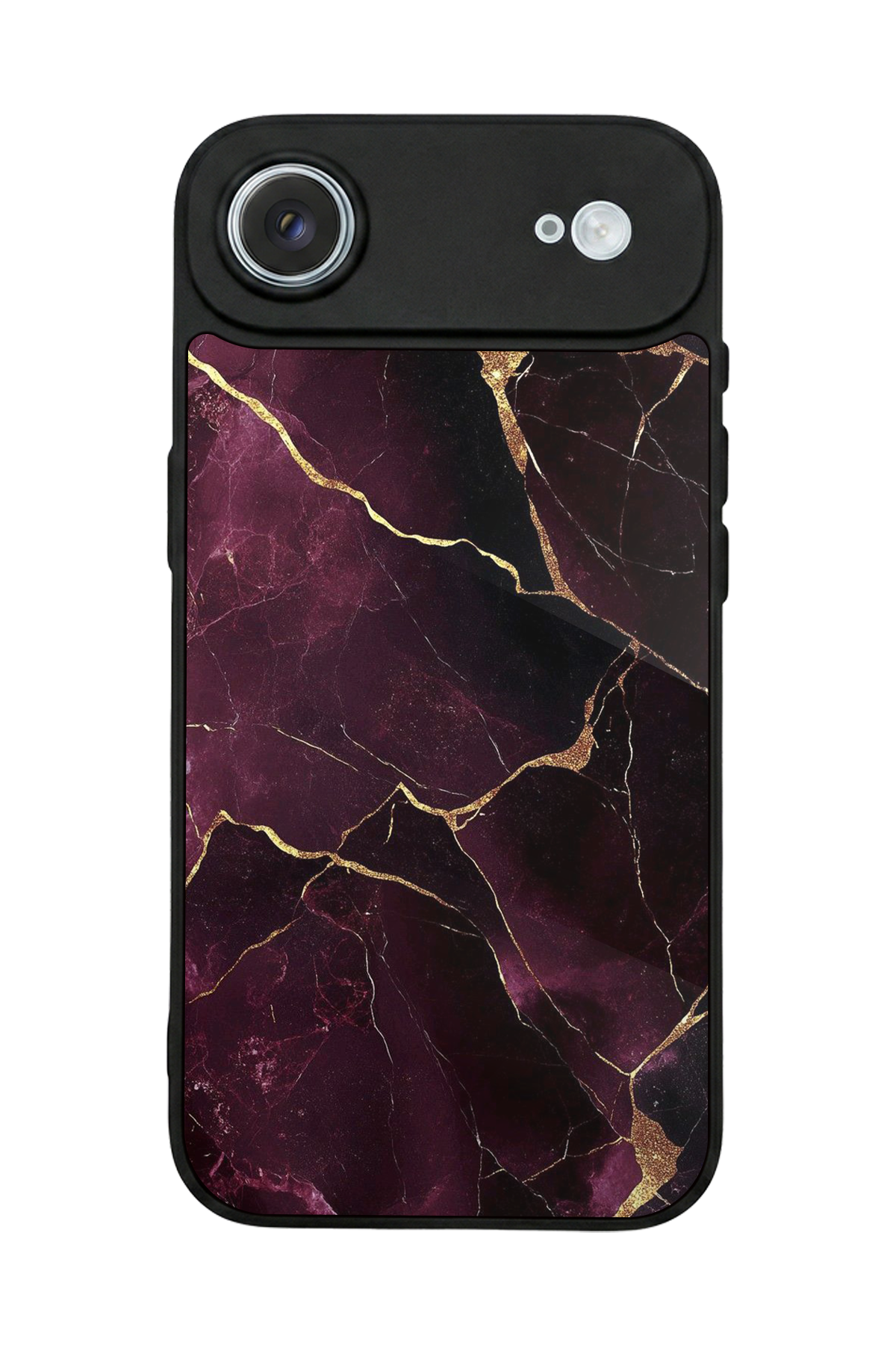 iPhone 17 Air Uyumlu Mermer Marble Tasarımlı Glossy Premium Kılıf