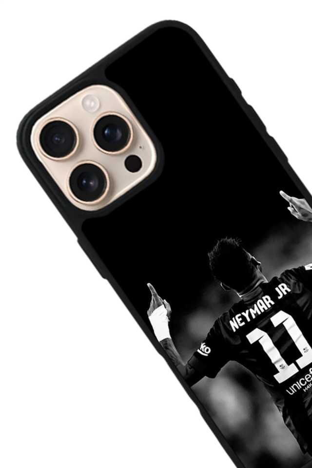 iPhone 16 Pro Max Uyumlu Neymar Tasarımlı Glossy Premium Kılıf