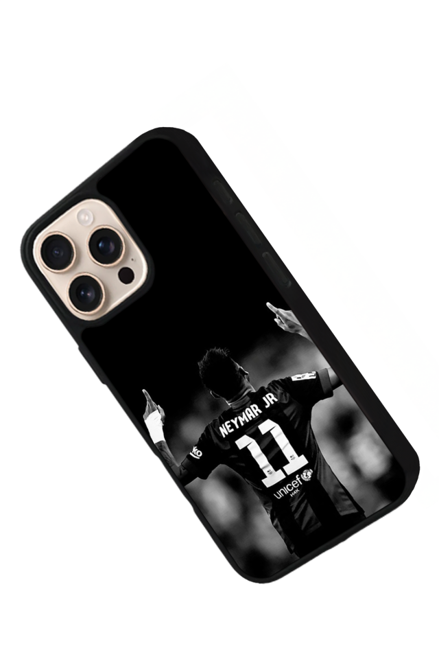 iPhone 16 Pro Max Uyumlu Neymar Tasarımlı Glossy Premium Kılıf