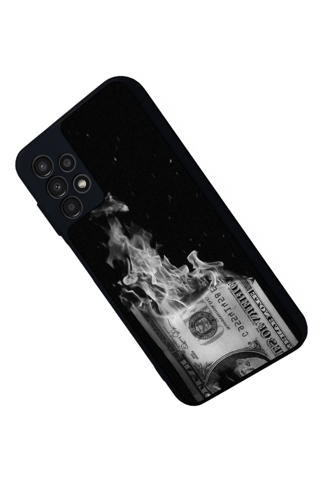 Samsung Galaxy A13 Uyumlu Para Tasarımlı Glossy Premium Kılıf