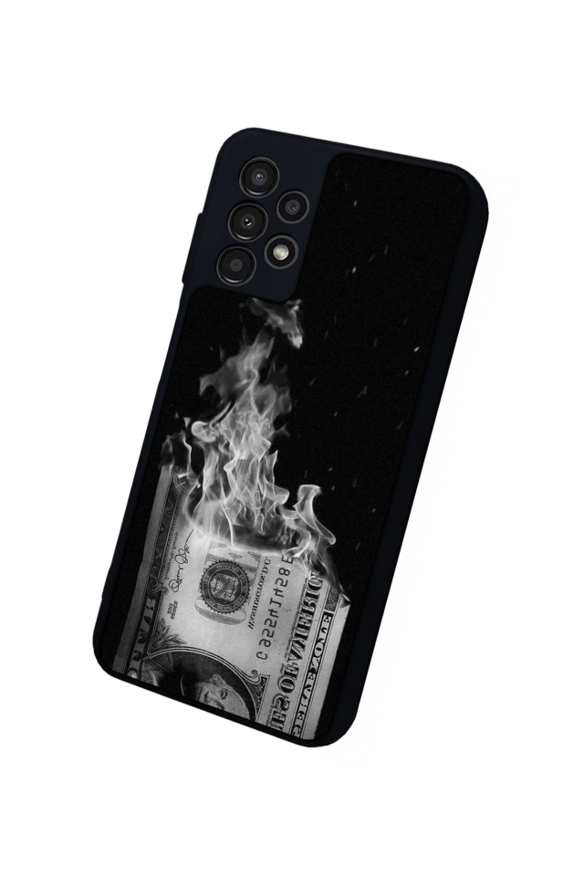 Samsung Galaxy A13 Uyumlu Para Tasarımlı Glossy Premium Kılıf
