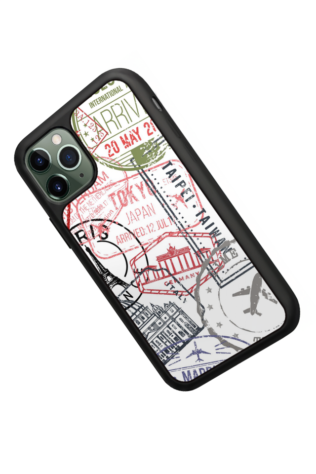 iPhone 11 Pro Uyumlu Poster Tasarımlı Glossy Premium Kılıf