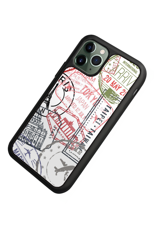 iPhone 11 Pro Uyumlu Poster Tasarımlı Glossy Premium Kılıf