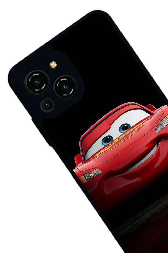 Reeder S23 Pro Max Uyumlu Simsek McQueen Tasarımlı Glossy Premium Kılıf