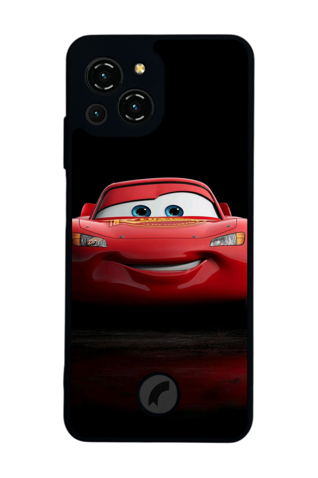Reeder S23 Pro Max Uyumlu Simsek McQueen Tasarımlı Glossy Premium Kılıf