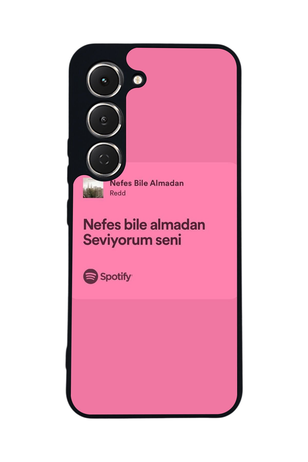 Tecno Spark 40 Pro Uyumlu Sarki Sozleri Tasarımlı Glossy Premium Kılıf