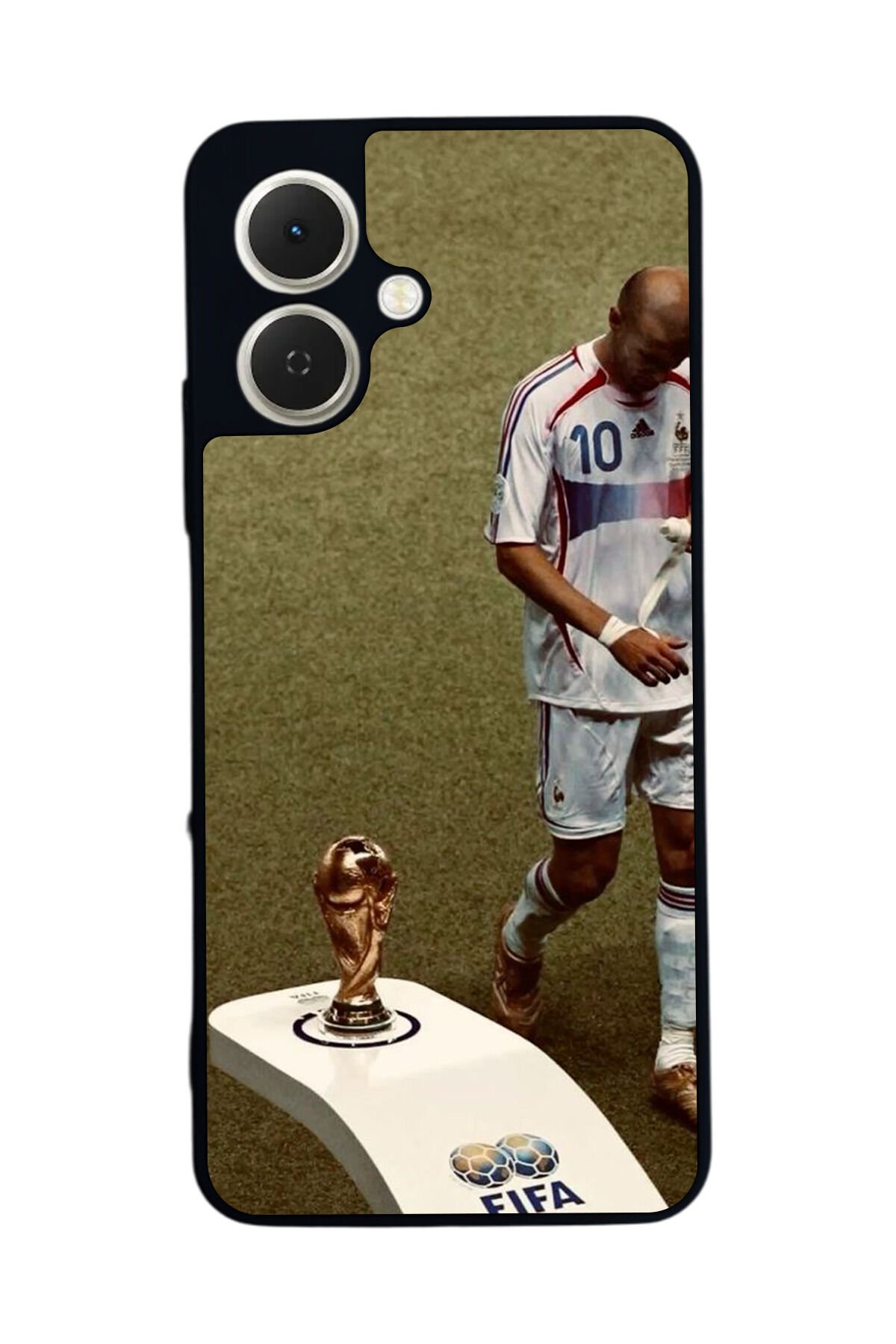 Tecno Spark GO 2 Uyumlu Zidane Tasarımlı Glossy Premium Kılıf