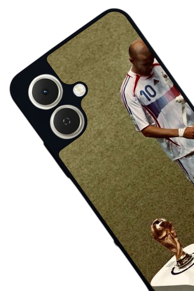 Tecno Spark GO 2 Uyumlu Zidane Tasarımlı Glossy Premium Kılıf