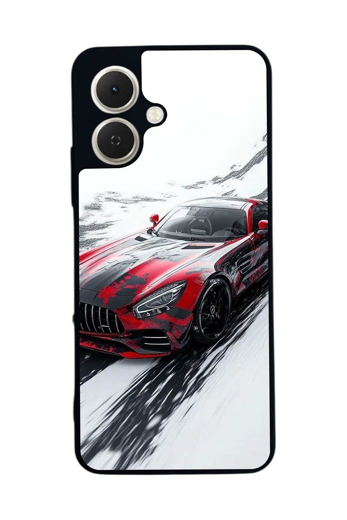Tecno Spark GO 2 Uyumlu Mercedes Tasarımlı Glossy Premium Kılıf