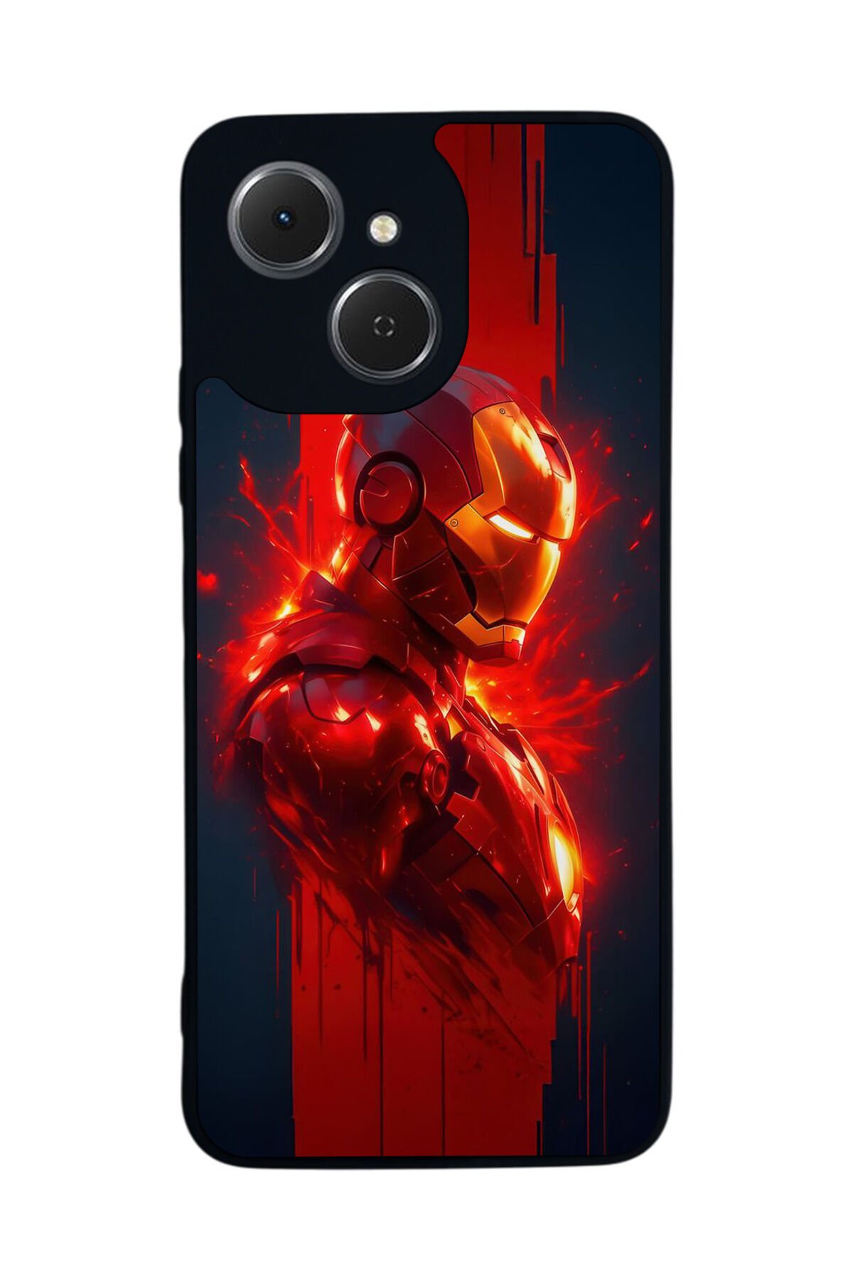 Tecno Spark 40C Uyumlu Iron Man ( Demir Adam ) Tasarımlı Glossy Premium Kılıf