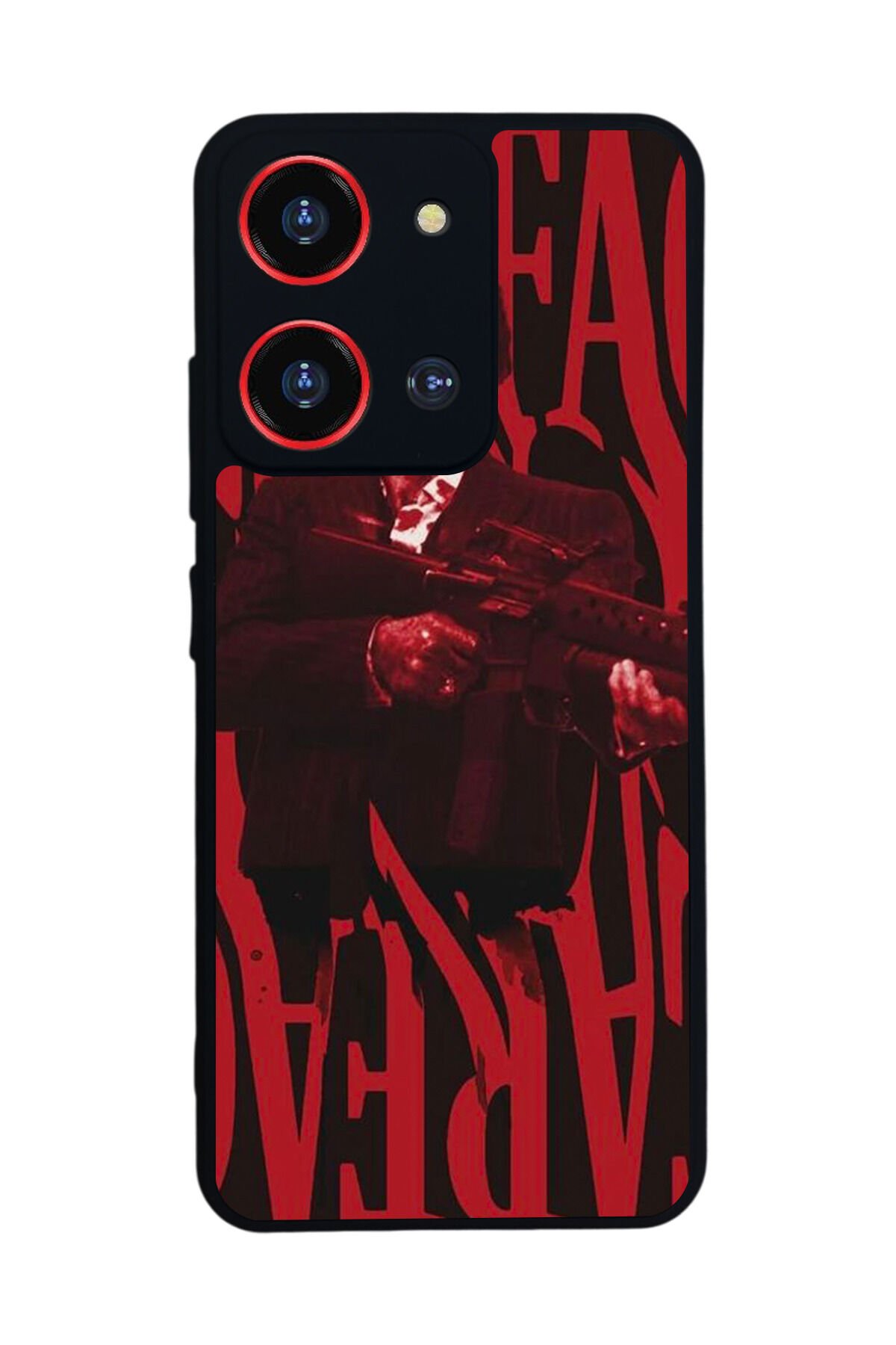Reeder S19 Max Pro S ZOOM Uyumlu Scarface Tasarımlı Glossy Premium Kılıf