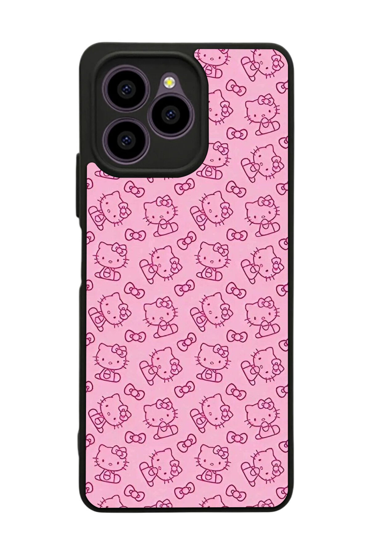 Omix X6 Uyumlu HelloKitty Tasarımlı Glossy Premium Kılıf