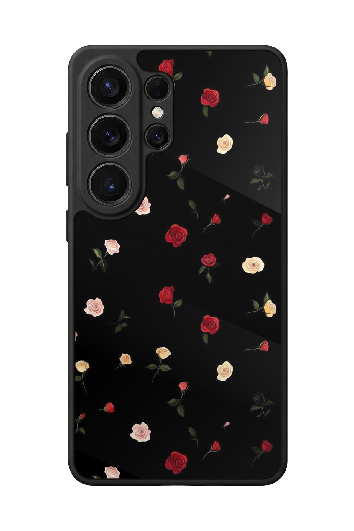 Samsung Galaxy S26 Ultra Uyumlu Floral Tasarımlı Glossy Premium Kılıf