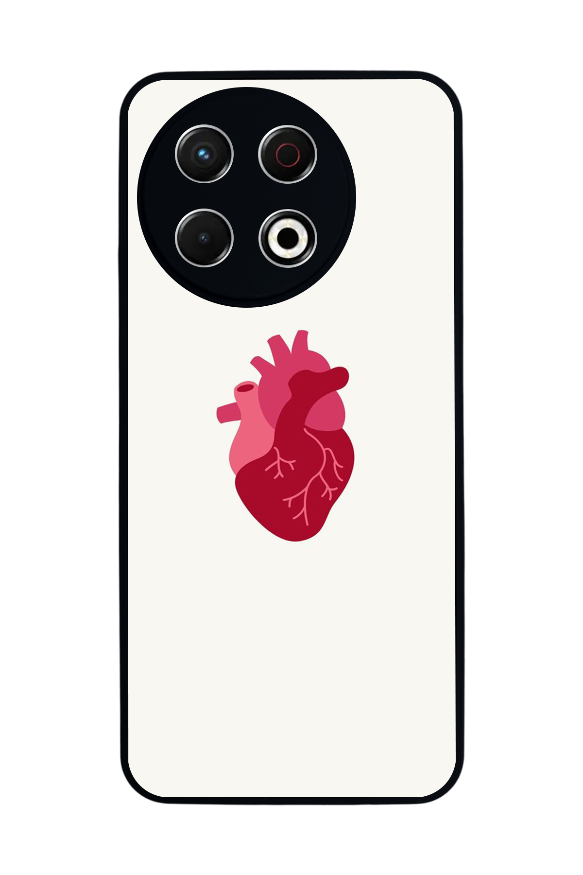 Tecno Spark 30 Pro Uyumlu Kalp Love Tasarımlı Glossy Premium Kılıf