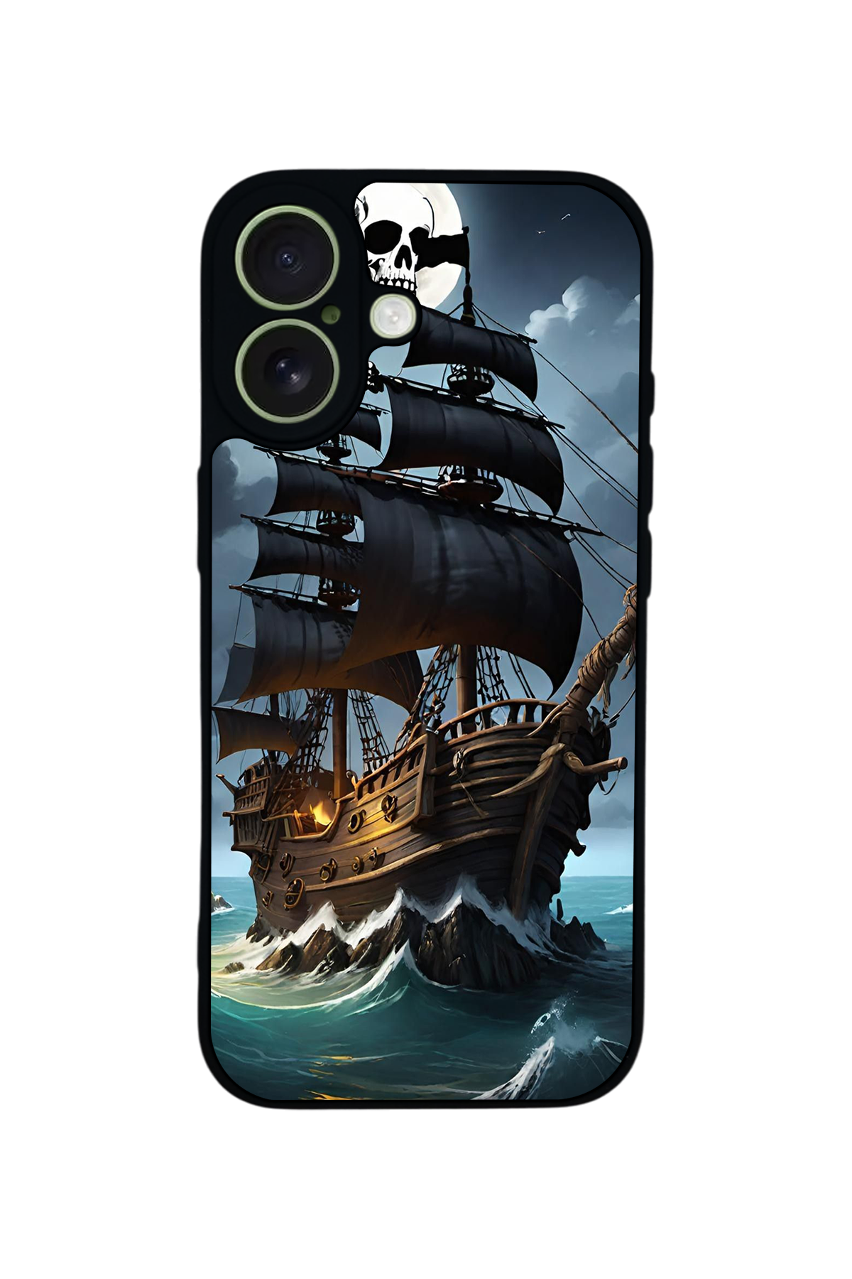 iPhone 17 Uyumlu Korsan Tasarımlı Glossy Premium Kılıf