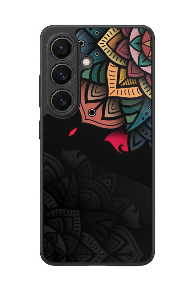 Samsung Galaxy S26 Uyumlu Mandala Tasarımlı Glossy Premium Kılıf