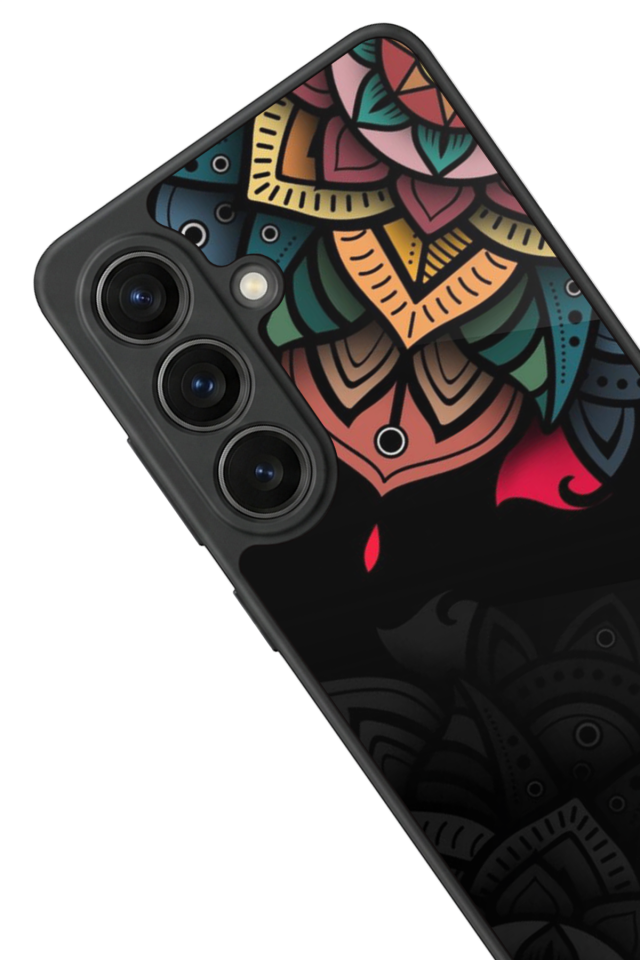 Samsung Galaxy S26 Uyumlu Mandala Tasarımlı Glossy Premium Kılıf