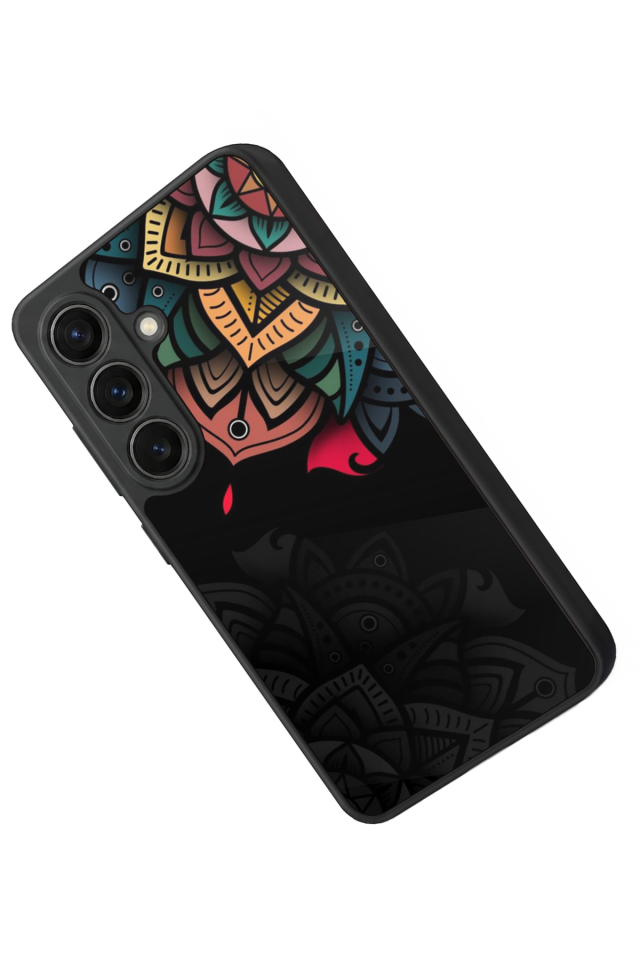 Samsung Galaxy S26 Uyumlu Mandala Tasarımlı Glossy Premium Kılıf