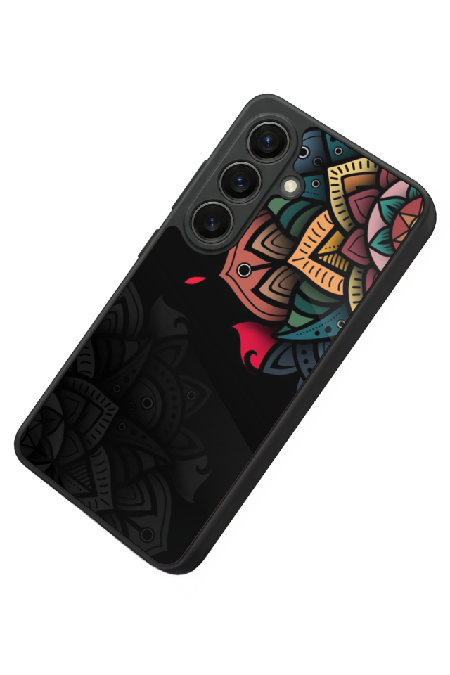 Samsung Galaxy S26 Uyumlu Mandala Tasarımlı Glossy Premium Kılıf