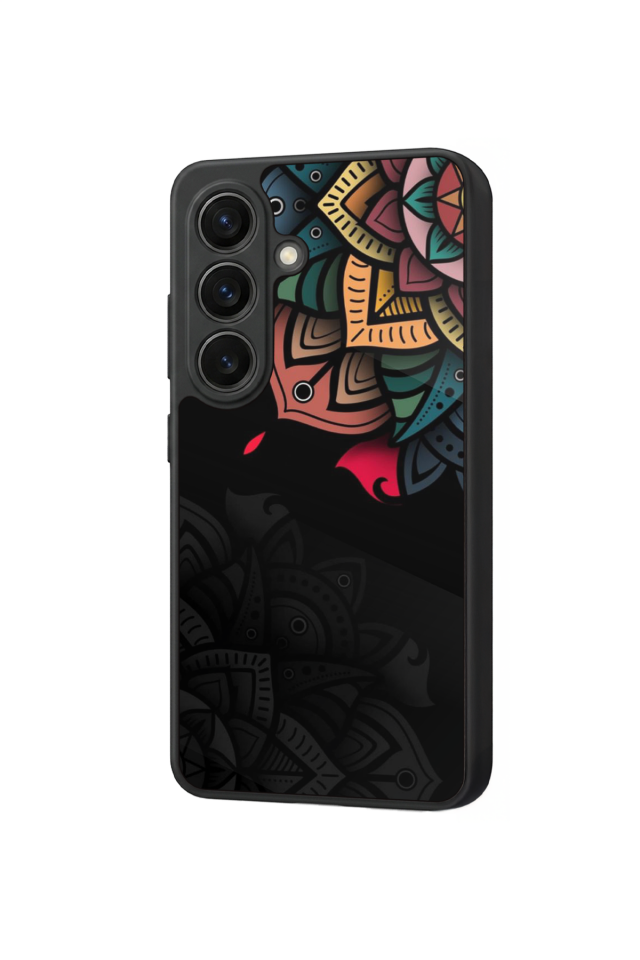 Samsung Galaxy S26 Uyumlu Mandala Tasarımlı Glossy Premium Kılıf