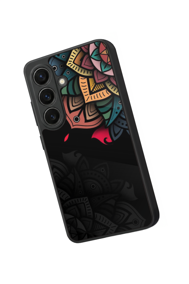 Samsung Galaxy S26 Uyumlu Mandala Tasarımlı Glossy Premium Kılıf