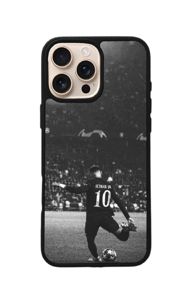 iPhone 16 Pro Max Uyumlu Neymar Tasarımlı Glossy Premium Kılıf
