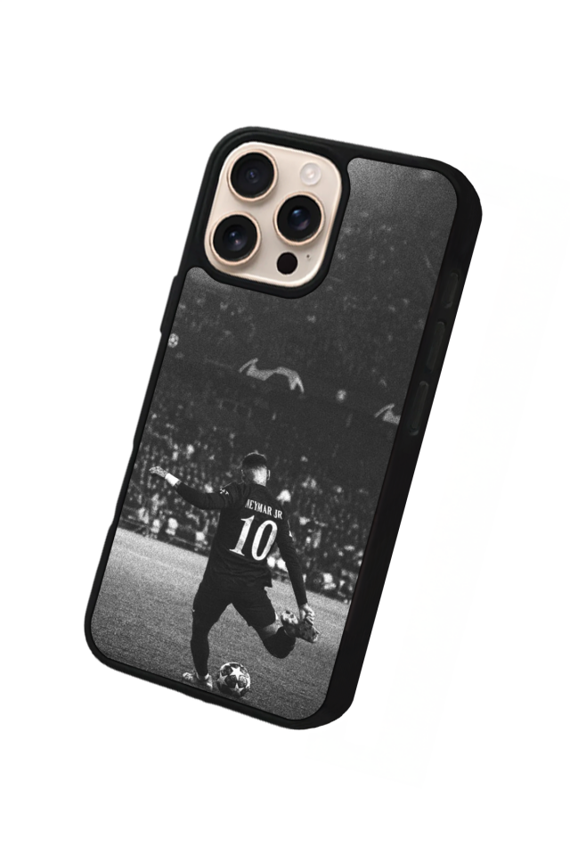 iPhone 16 Pro Max Uyumlu Neymar Tasarımlı Glossy Premium Kılıf