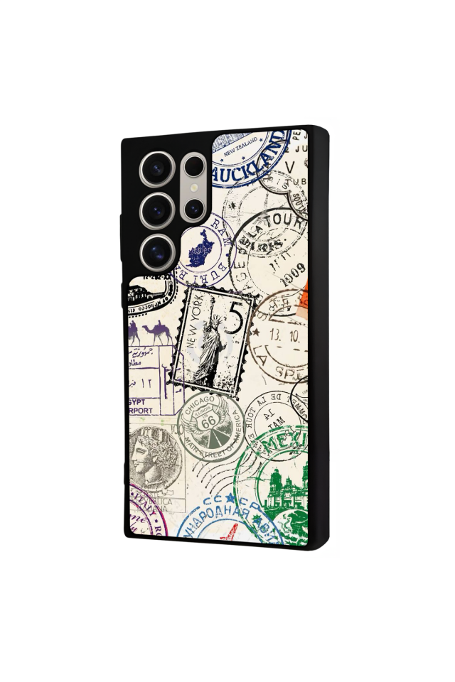 Samsung Galaxy S23 Ultra Uyumlu Poster Tasarımlı Glossy Premium Kılıf