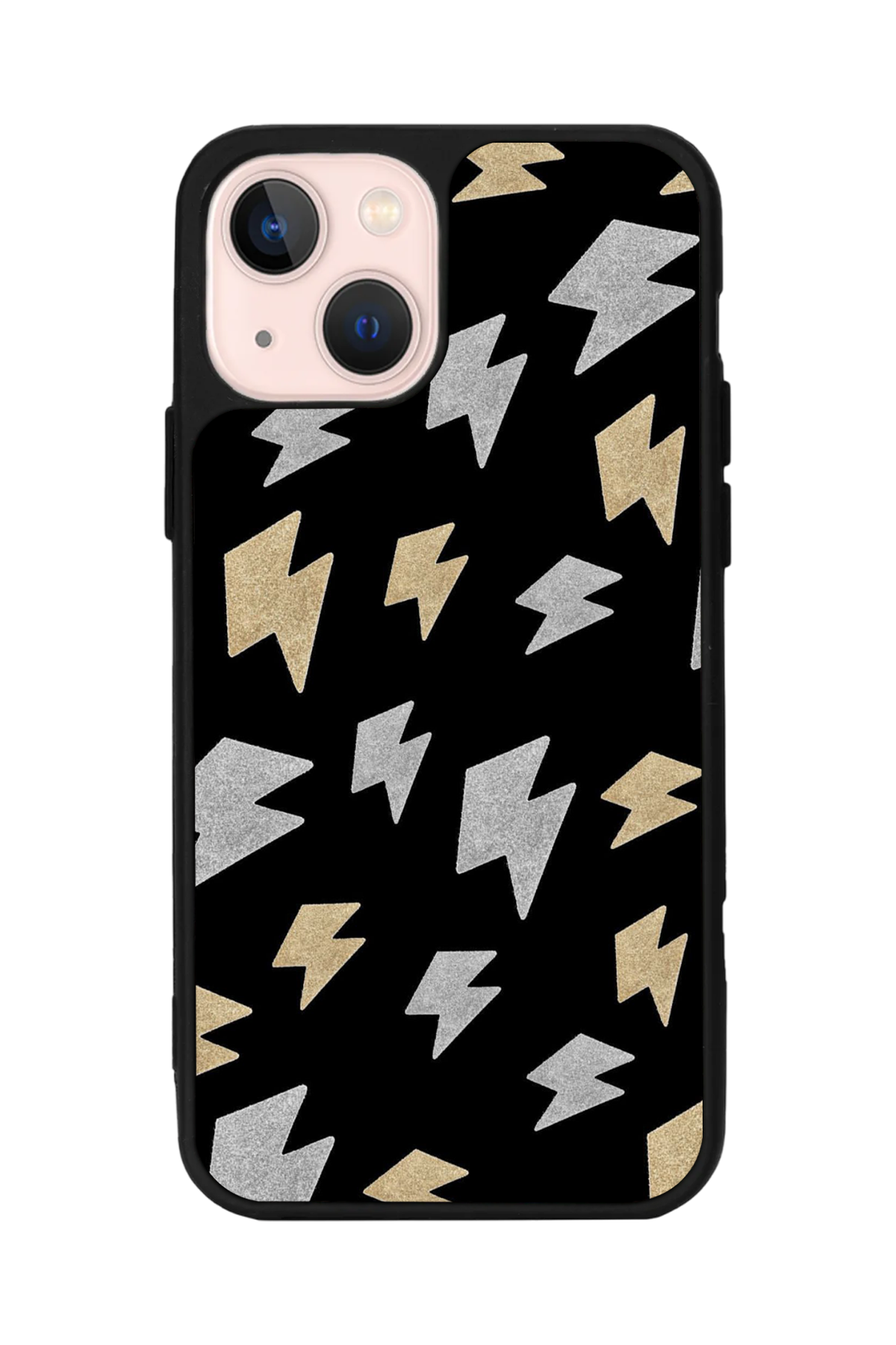 iPhone 15 Uyumlu Simsek Tasarımlı Glossy Premium Kılıf