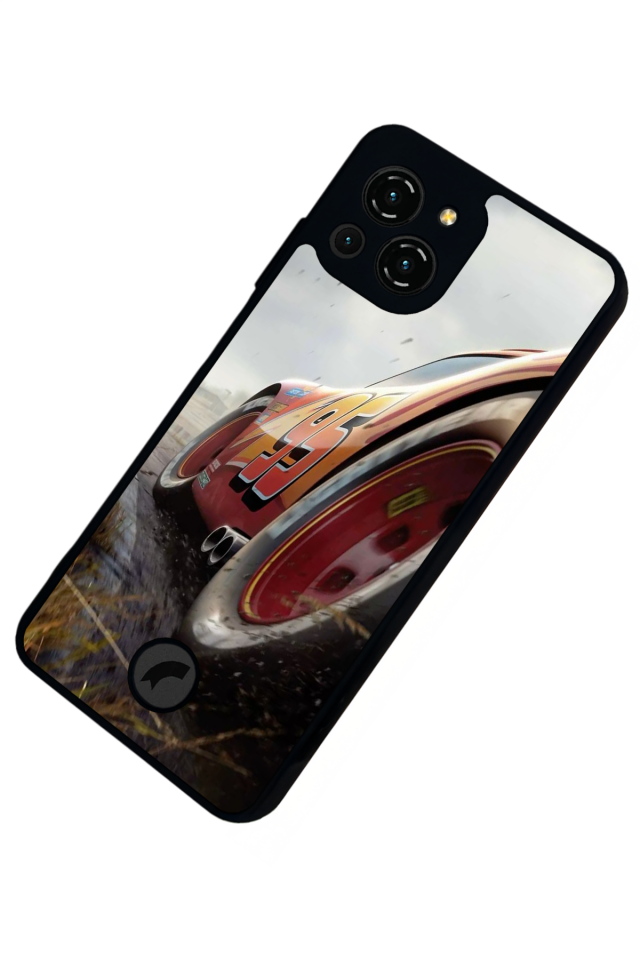 Reeder S23 Pro Max Uyumlu Simsek McQueen Tasarımlı Glossy Premium Kılıf