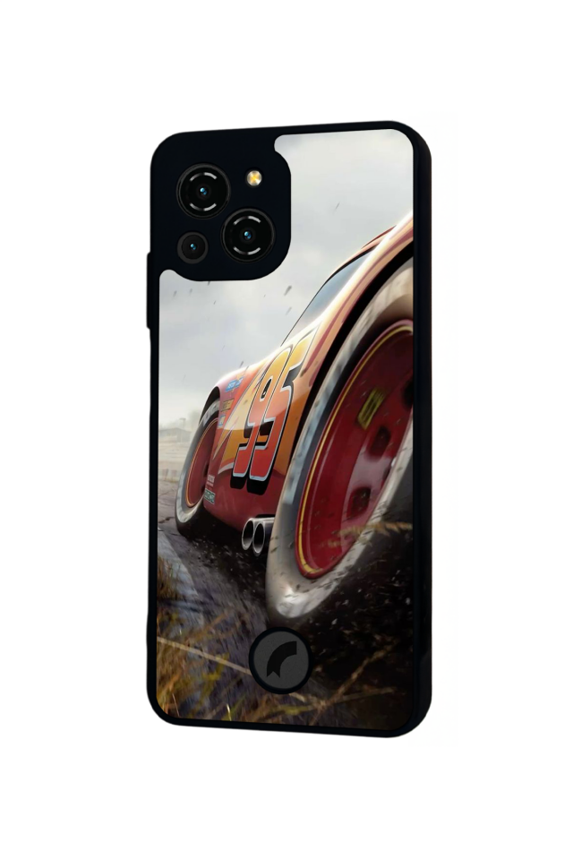 Reeder S23 Pro Max Uyumlu Simsek McQueen Tasarımlı Glossy Premium Kılıf