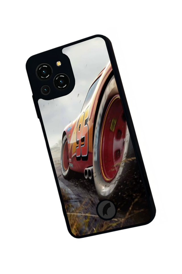 Reeder S23 Pro Max Uyumlu Simsek McQueen Tasarımlı Glossy Premium Kılıf