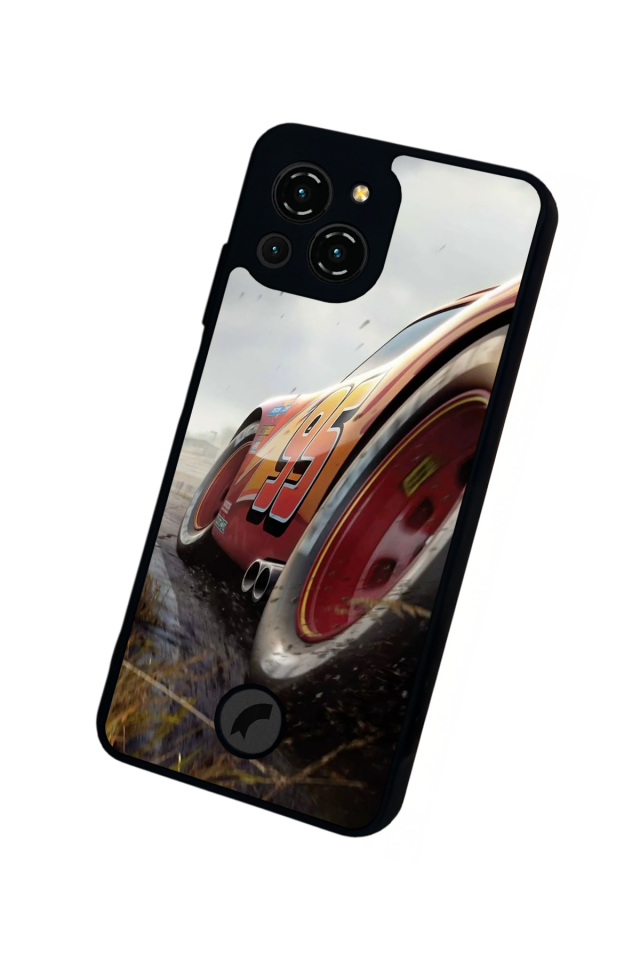 Reeder S23 Pro Max Uyumlu Simsek McQueen Tasarımlı Glossy Premium Kılıf