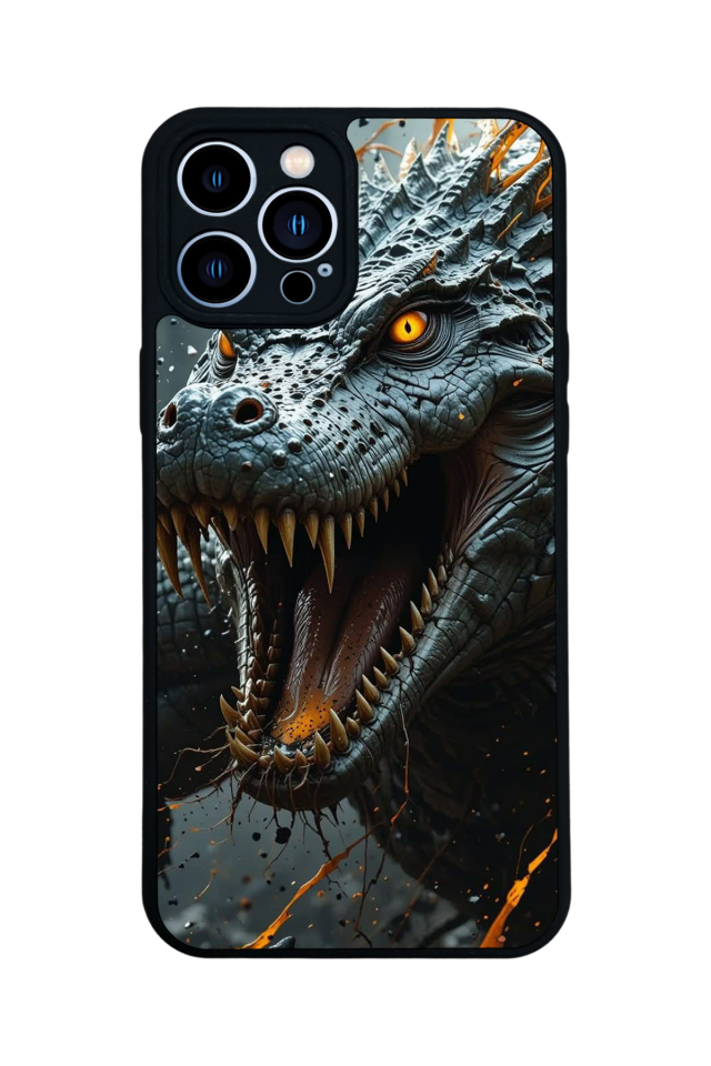 iPhone 13 Pro Max Uyumlu T-ReiPhone 13 Pro Max Tasarımlı Glossy Premium Kılıf