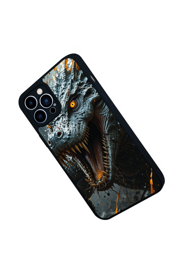 iPhone 13 Pro Max Uyumlu T-ReiPhone 13 Pro Max Tasarımlı Glossy Premium Kılıf