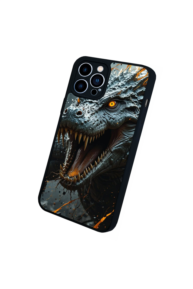 iPhone 13 Pro Max Uyumlu T-ReiPhone 13 Pro Max Tasarımlı Glossy Premium Kılıf