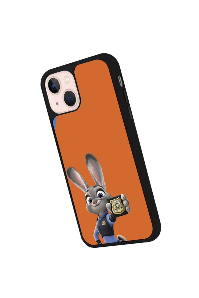 iPhone 15 Uyumlu Zootropolis Tasarımlı Glossy Premium Kılıf