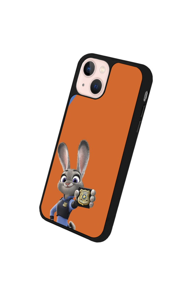 iPhone 15 Uyumlu Zootropolis Tasarımlı Glossy Premium Kılıf