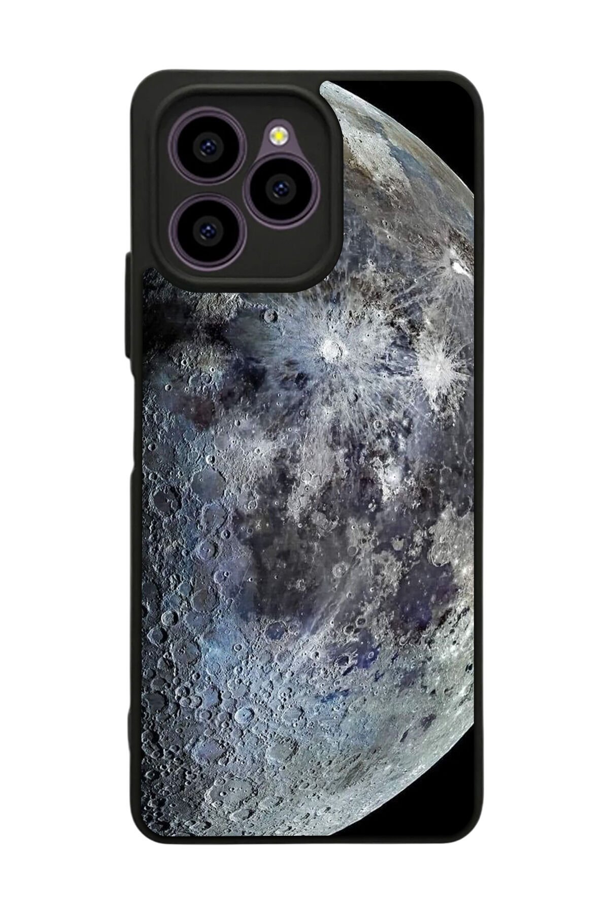 Omix X6 Uyumlu Ay Tasarımlı Glossy Premium Kılıf