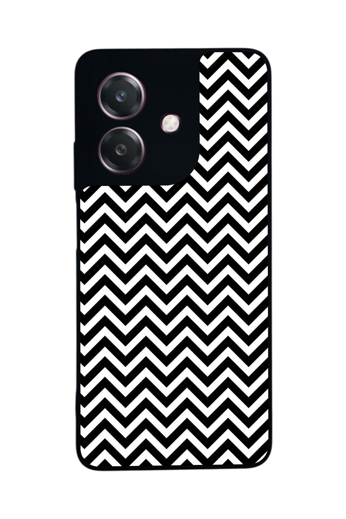 Oppo A3 5G Uyumlu Çizgi Sanatı Tasarımlı Glossy Premium Kılıf