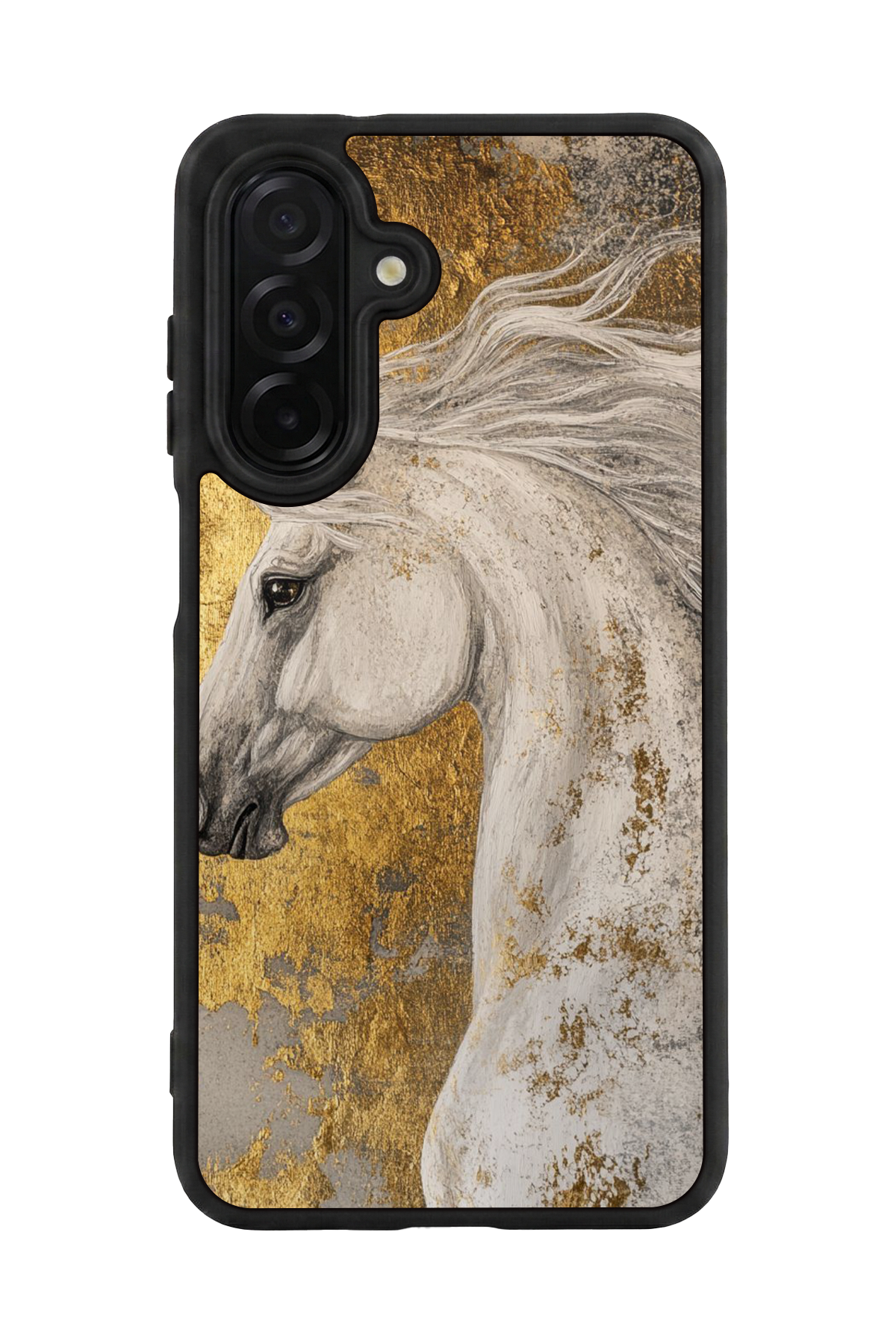 Samsung Galaxy A26 Uyumlu At Horse Tasarımlı Glossy Premium Kılıf