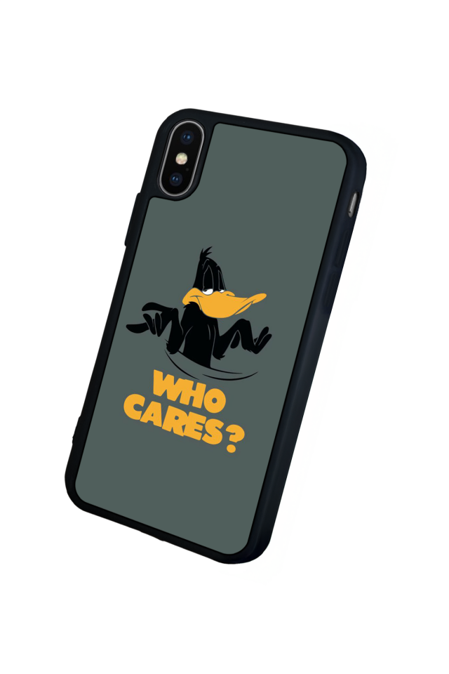 iPhone XS Max Uyumlu Daffy duck Tasarımlı Glossy Premium Kılıf